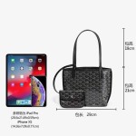 goyard戈雅狗牙包对版mini高品质双面子母购物袋菜篮子tote托特包